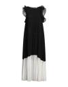 Kaos Woman Maxi Dress Black Size 8 Polyester