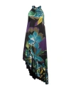 Kaos Woman Maxi Dress Black Size 8 Viscose, Polyester In Black