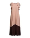 Kaos Woman Maxi Dress Blush Size 4 Polyester In Pink