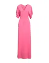 Kaos Long Dresses In Pink