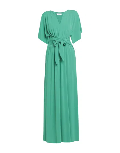 Kaos Long Dresses In Green