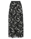 Kaos Woman Maxi Skirt Black Size 8 Viscose In Black