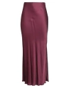 Kaos Woman Maxi Skirt Burgundy Size 4 Viscose
