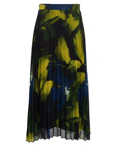 Kaos Woman Maxi Skirt Midnight Blue Size 10 Polyester In Multi