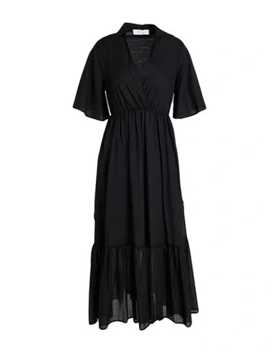 Kaos Woman Midi Dress Black Size 10 Cotton
