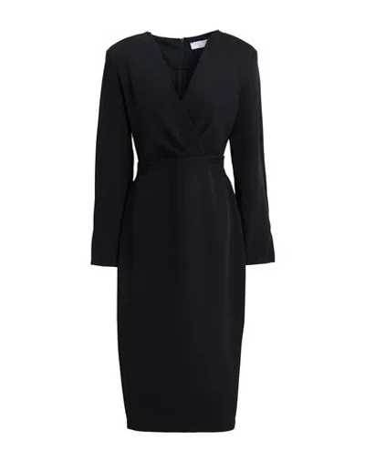 Kaos Woman Midi Dress Black Size 10 Polyester