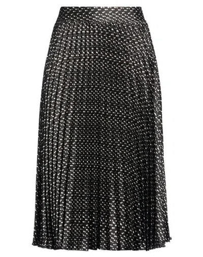 Kaos Woman Midi Skirt Black Size 4 Polyester