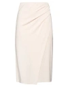 Kaos Woman Midi Skirt Light Pink Size 8 Acetate, Polyamide, Elastane In Pink