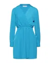 Kaos Short Dresses In Blue
