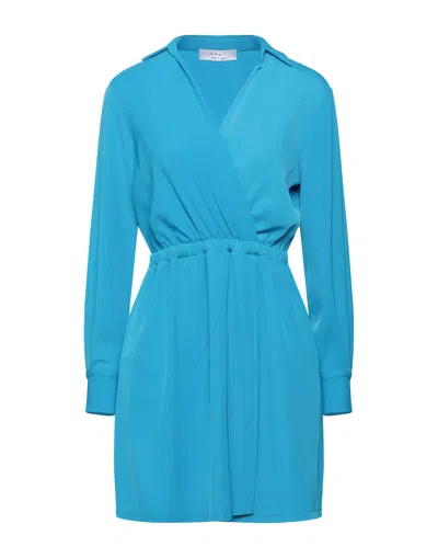Kaos Short Dresses In Blue
