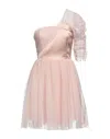 Kaos Short Dresses In Pink