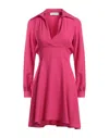 Kaos Short Dresses In Pink