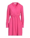 Kaos Short Dresses In Pink