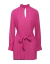 Kaos Woman Mini Dress Fuchsia Size 8 Rayon