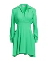 Kaos Short Dresses In Green