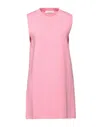 Kaos Short Dresses In Pink