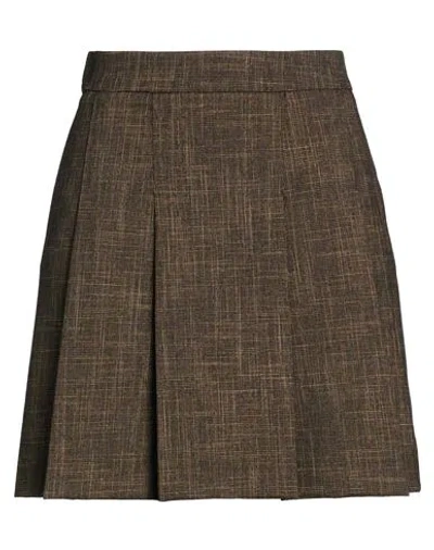 Kaos Woman Mini Skirt Black Size 6 Polyester, Viscose, Elastane