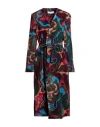 Kaos Woman Overcoat Burgundy Size 10 Polyester In Red
