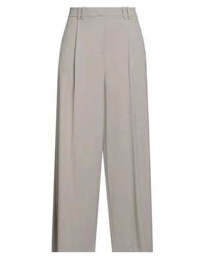 Kaos Woman Pants Beige Size 10 Polyester, Viscose, Elastane