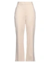 Kaos Woman Pants Beige Size 10 Viscose, Polyamide, Elastane