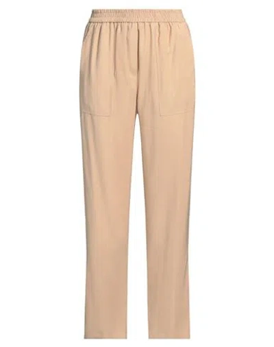 Kaos Woman Pants Beige Size 12 Viscose, Polyester
