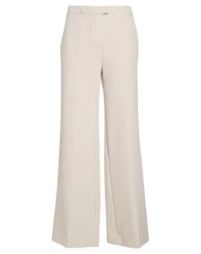 Kaos Woman Pants Beige Size 6 Polyester, Elastane