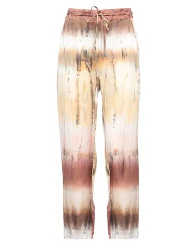 Kaos Woman Pants Beige Size 12 Viscose