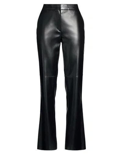 Kaos Woman Pants Black Size 10 Polyester, Polyurethane
