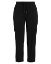 Kaos Woman Pants Black Size 10 Polyester, Viscose, Elastane In Black