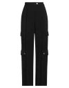 Kaos Woman Pants Black Size 10 Viscose, Polyester In Black