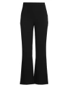 Kaos Woman Pants Black Size 12 Polyester, Elastane
