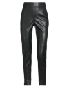 Kaos Woman Pants Black Size 12 Polyester, Polyurethane