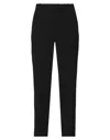 Kaos Woman Pants Black Size 4 Polyester, Elastane