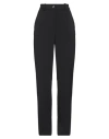 Kaos Woman Pants Black Size 4 Polyester, Elastane