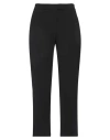 Kaos Woman Pants Black Size 4 Polyester, Elastane