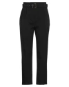 Kaos Woman Pants Black Size 4 Polyester, Viscose, Elastane