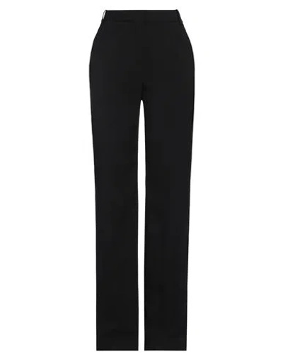 Kaos Woman Pants Black Size 12 Polyester, Viscose, Elastane In Black