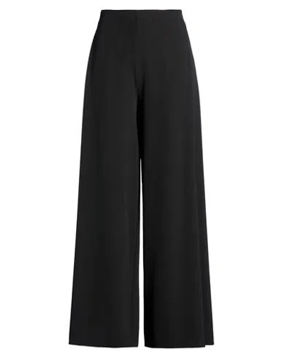 Kaos Woman Pants Black Size 6 Polyester, Elastane