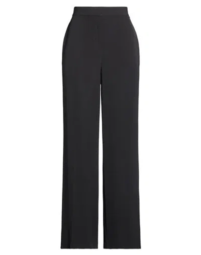 Kaos Woman Pants Black Size 6 Polyester, Elastane