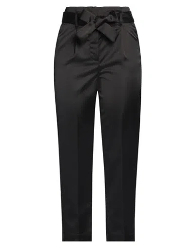 Kaos Woman Pants Black Size 6 Polyester, Elastane