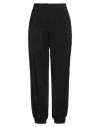 Kaos Woman Pants Black Size 6 Viscose, Polyester In Black