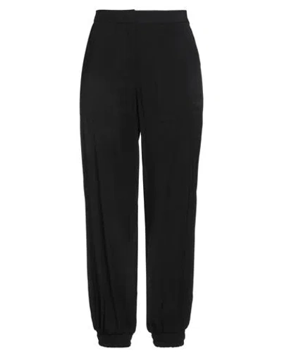 Kaos Woman Pants Black Size 6 Viscose, Polyester