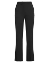 Kaos Woman Pants Black Size 8 Polyester, Elastane In Black