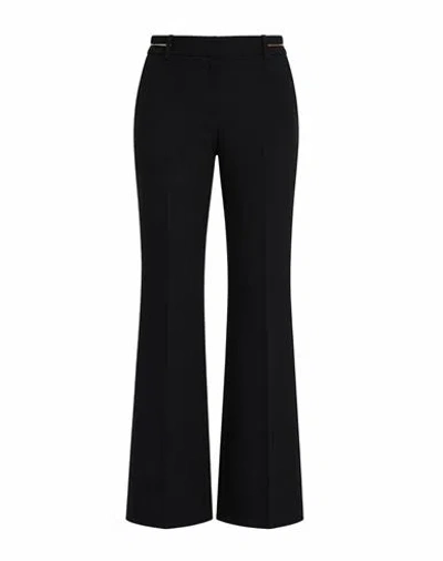 Kaos Woman Pants Black Size 8 Polyester, Elastane