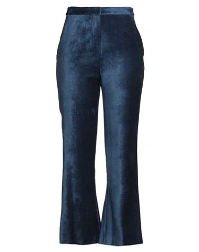 Kaos Woman Pants Blue Size 10 Cotton, Viscose