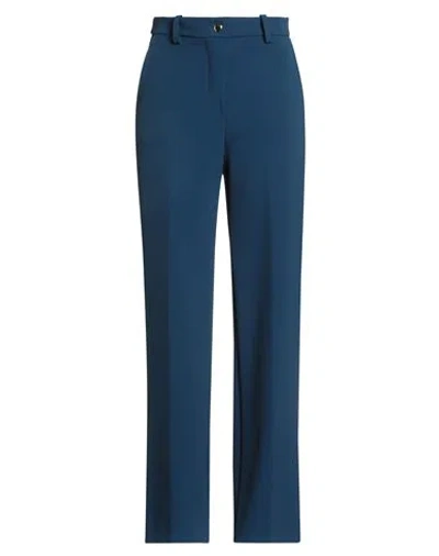 Kaos Woman Pants Blue Size 6 Polyester, Elastane