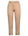 Kaos Woman Pants Camel Size 2 Cotton In Beige