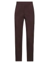 Kaos Woman Pants Chocolate Brown Size 2 Viscose, Polyamide, Elastane In Brown