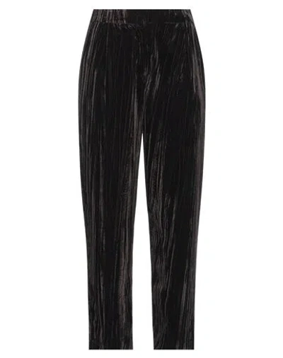 Kaos Woman Pants Dark Brown Size 6 Polyester