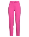 Kaos Woman Pants Fuchsia Size 10 Polyester, Elastane In Pink